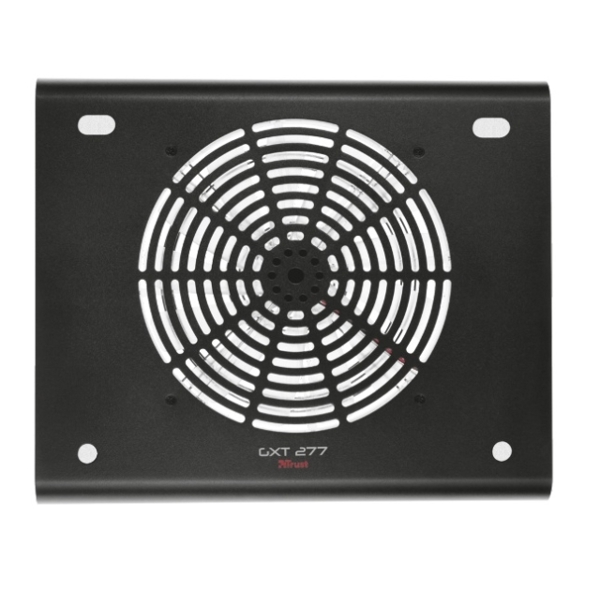 ნოუთბუქის გამაგრილებელი  TRUST GXT277 NB GAMING COOL STAND, Silent, USB powered cooling fan,USB loop through port,Extra-large red illuminated fan,Adjustable fan speed control,For notebooks up to 17.3"