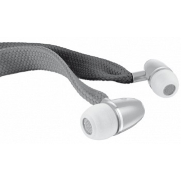 ყურსასმენი  TRUST Shoelace style in-ear headset for tablet and smartphone, with inline microphone