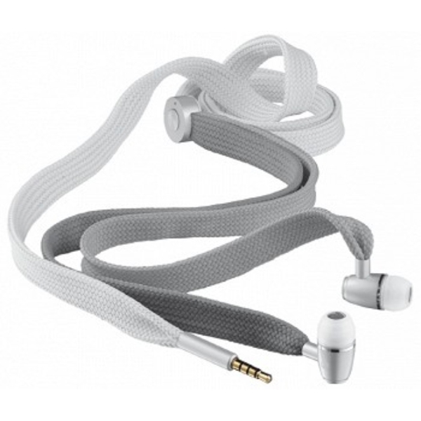 ყურსასმენი  TRUST Shoelace style in-ear headset for tablet and smartphone, with inline microphone