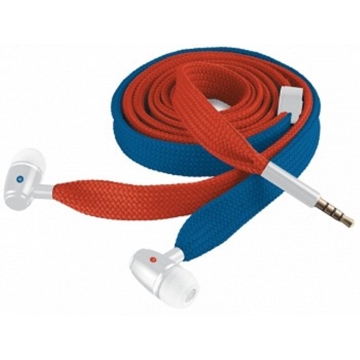 ყურსასმენი  TRUST Shoelace style in-ear headset for tablet and smartphone, with inline microphone