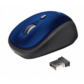 მაუსი TRUST 19663 Yvi Wireless Mouse Flower Blue