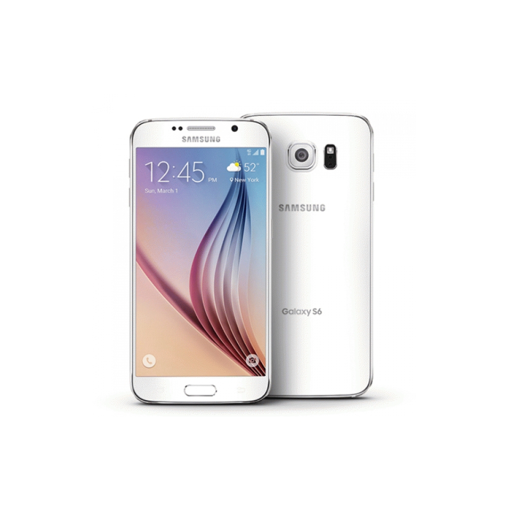 მობილური ტელეფონი Samsung G920F Galaxy S6 Duos White