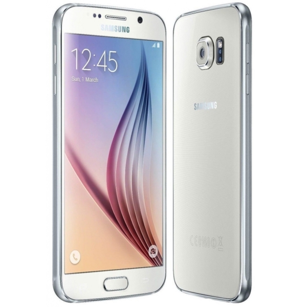 მობილური ტელეფონი Samsung G920FD Galaxy S6 Duos 32GB white