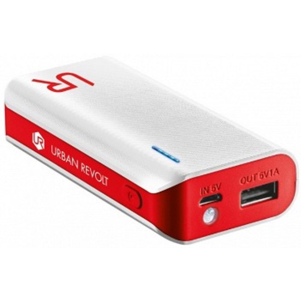 პორტატული დამტენი  TRUST Power Bank 4400 for smartphone - white