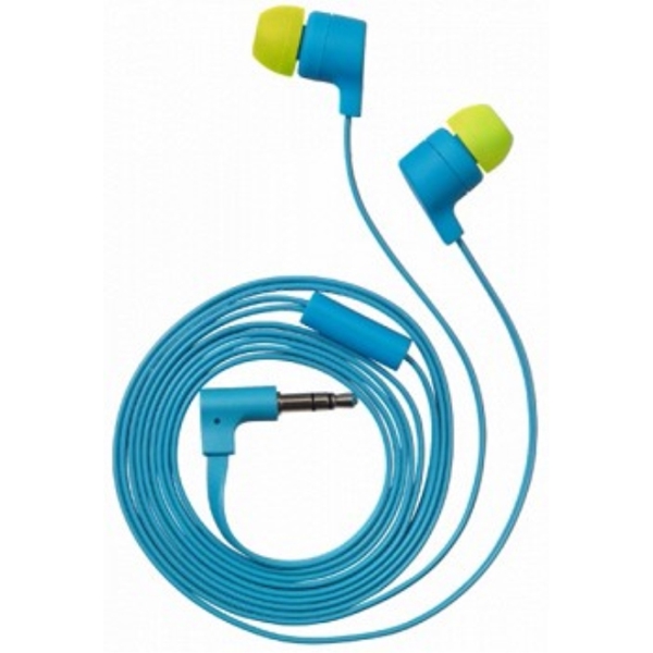 ყურსასმენი TRUST Flash Reflecting In-ear Headphone - cyan