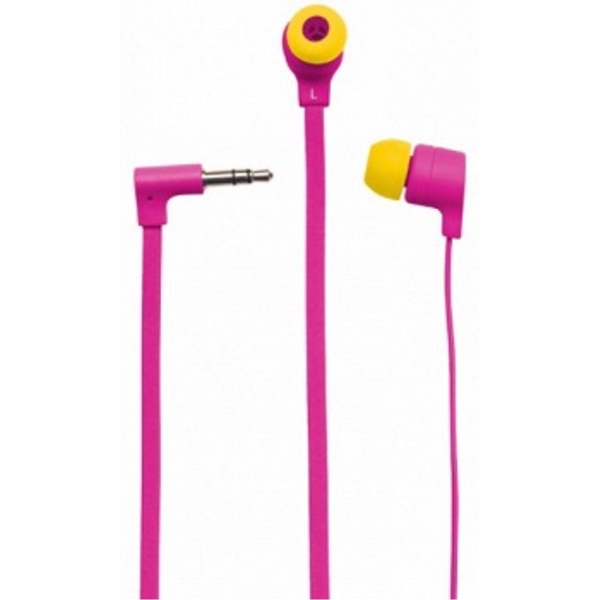 ყურსასმენი TRUST Flash Reflecting In-ear Headphone - magenta