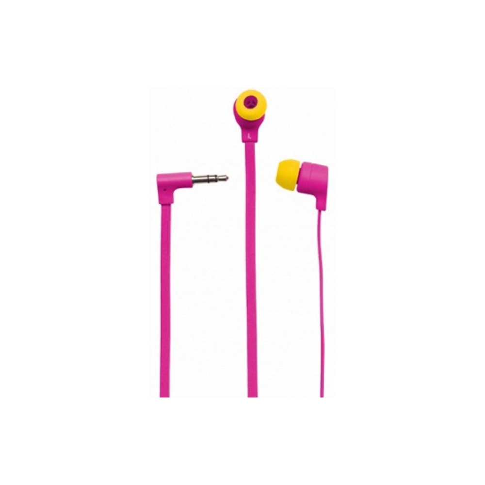 ყურსასმენი TRUST Flash Reflecting In-ear Headphone - magenta