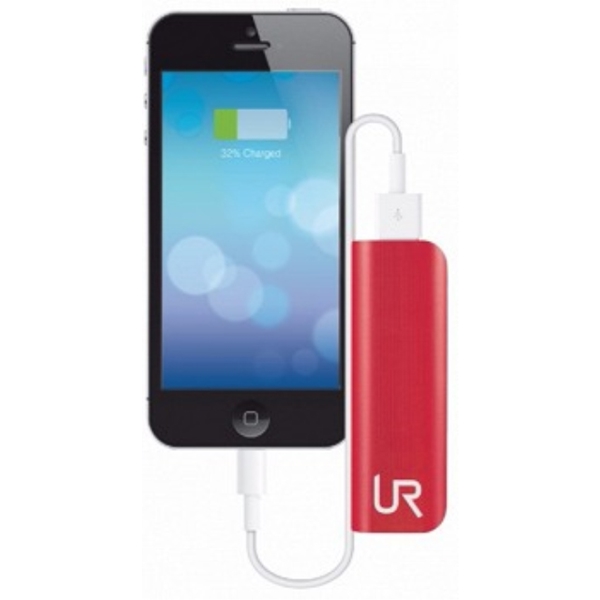 პორტატული დამტენი TRUST PowerBank 2200 - red