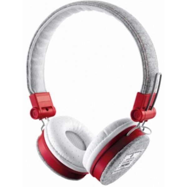 ყურსასმენი TRUST Fyber Headphone - grey/red