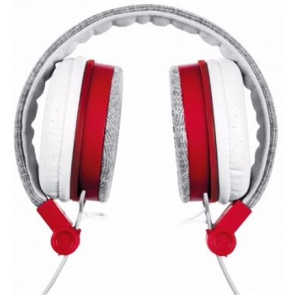 ყურსასმენი TRUST Fyber Headphone - grey/red