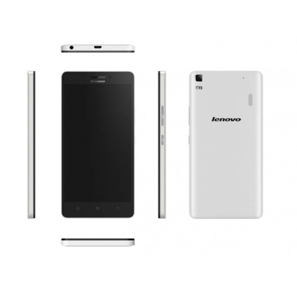 მობილური ტელეფონი Lenovo A6000 Dual Sim WHITE