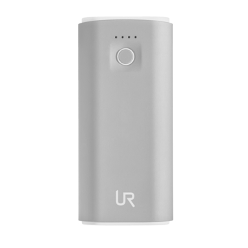 პორტატული დამტენი  TRUST CINCO POWERBANK 5200PORTABLE CHARGER - GRAY / WHITE