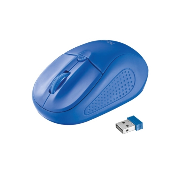 მაუსი TRUST PRIMO WIRELESS MOUSE - BLUE