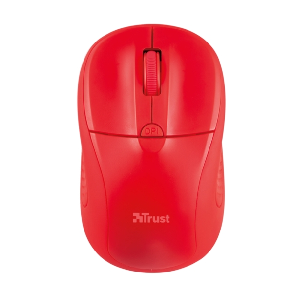 მაუსი TRUST PRIMO WIRELESS MOUSE - RED