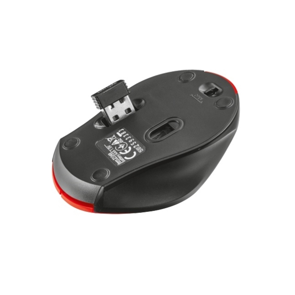 მაუსი  Trust ONI WIRELESS MICRO MOUSE - RED