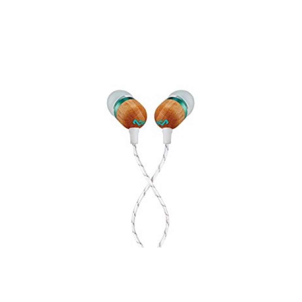 ყურსასმენი  HOUSE OF MARLEY EM-JE041-MNC SMILE JAMAICA IN-EAR HEADPHONES WITH REMOTE AND MICROPHONE (MINT)