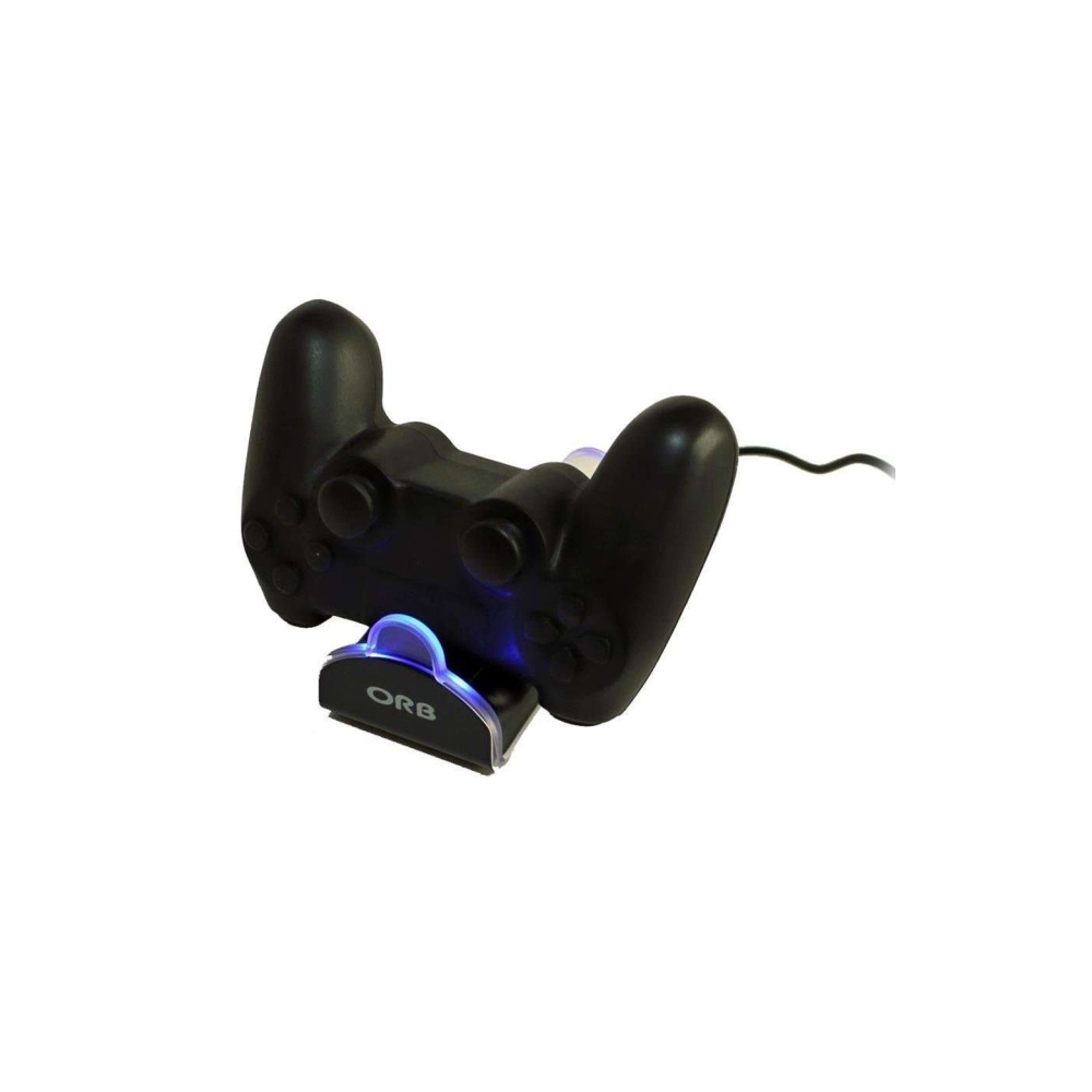 სათამაშო აქსესუარი DUAL CONTROLLER CHARGER DOCK (ORB)\PS4
