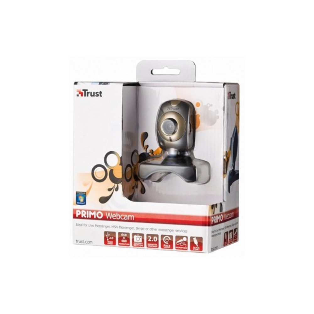ვებკამერა TRUST PRIMO (17405)  