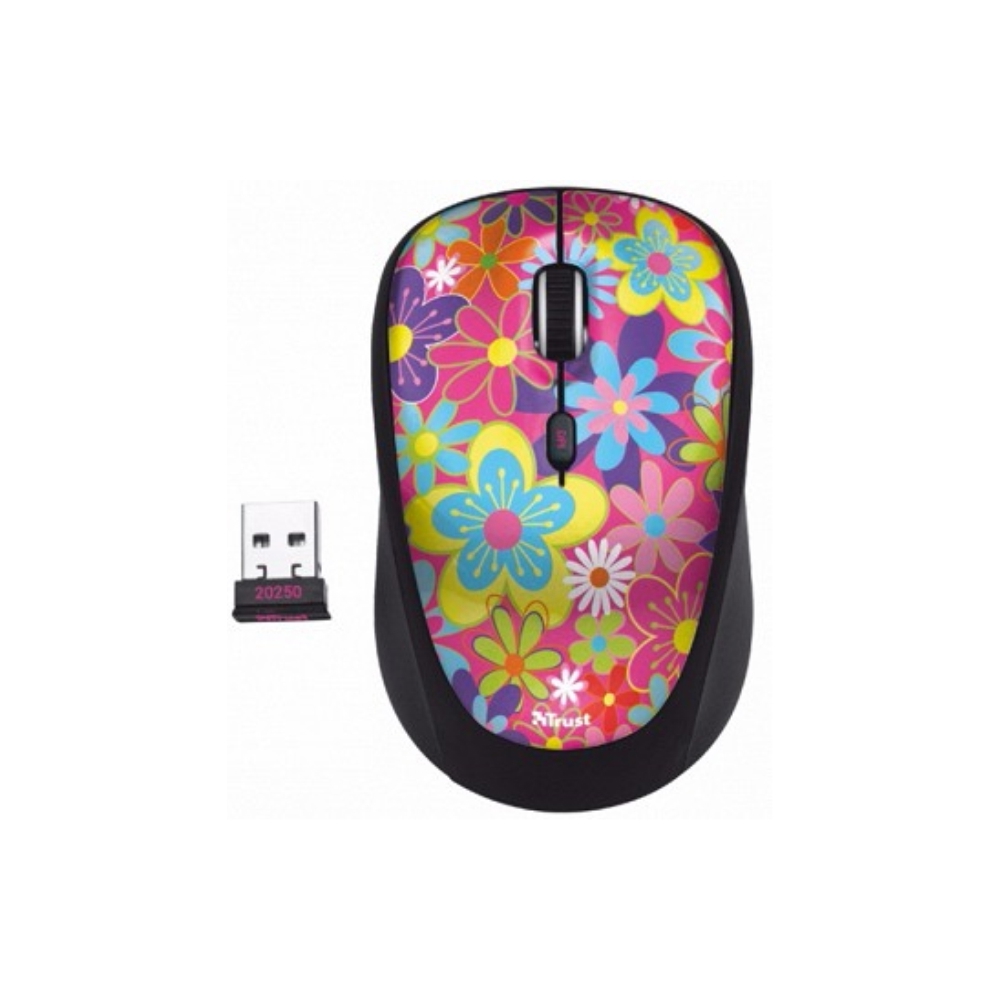 მაუსი TRUST YVI 20250 FLOWER POWER