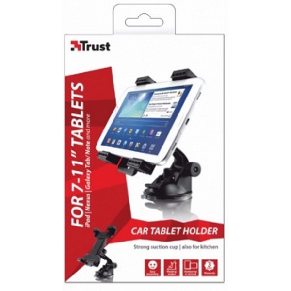 ტაბლეტის სამაგრი TRUST Universal Car Tablet Holder for 7-11"