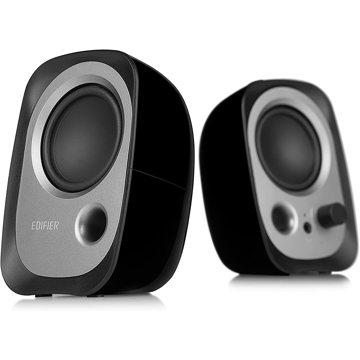 Edifier R12U, 4W, USB, 3.5mm, Speaker, Black