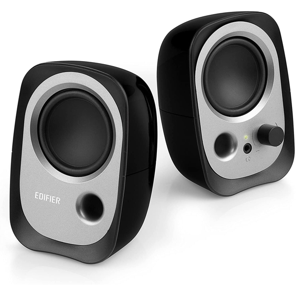 Edifier R12U, 4W, USB, 3.5mm, Speaker, Black