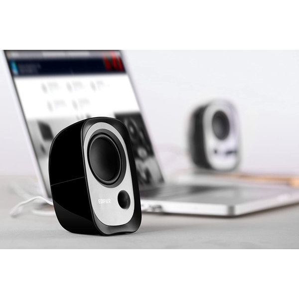 Edifier R12U, 4W, USB, 3.5mm, Speaker, Black