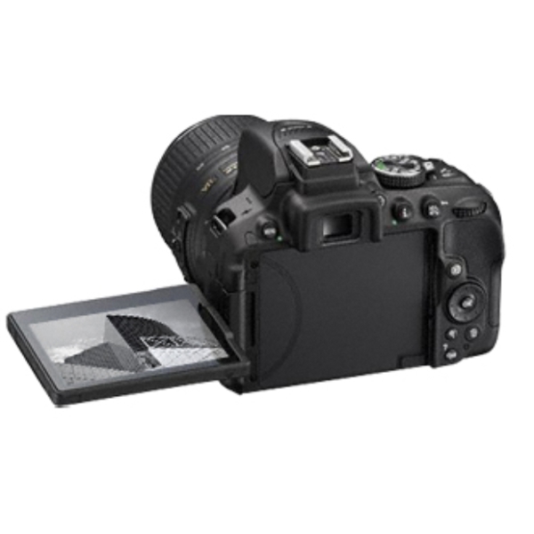 ფოტოაპარატი  Nikon D5300 Kit (18-55) Black DSLR Camera