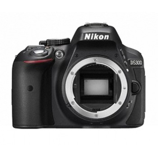 ფოტოაპარატი  Nikon D5300 Kit (18-55) Black DSLR Camera