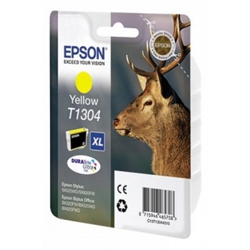 კარტრიჯი  EPSON ORIGINAL (C13T13044010) I/C (y) B42WD (XL)