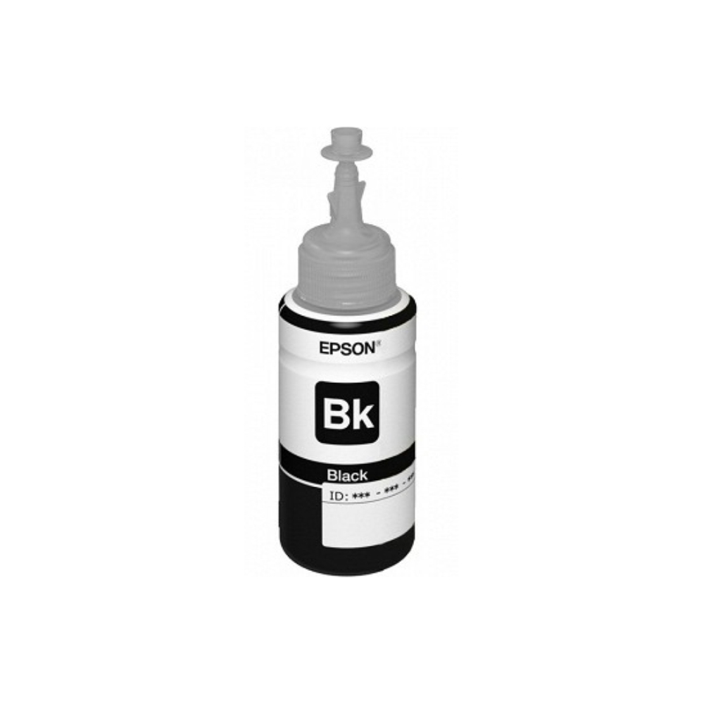 კარტრიჯი EPSON ORIGINAL (C13T66414A) I/C (b) L100  Black ink bottle 0.07l