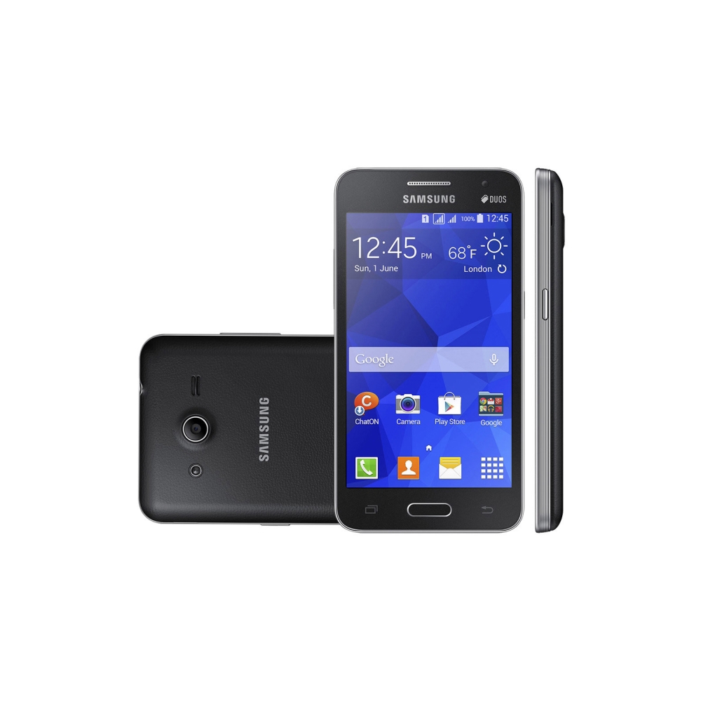 (REFURBISH, VERY GOOD) REFURBISH PHONES SAMSUNG G355H  GALAXY CORE 2 DUOS BLACK