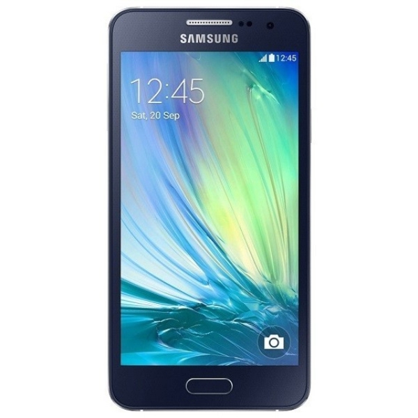 (REFURBISH, VERY GOOD) REFURBISH  SAMSUNG A300F GALAXY A3 LTE  DUOS BLACK