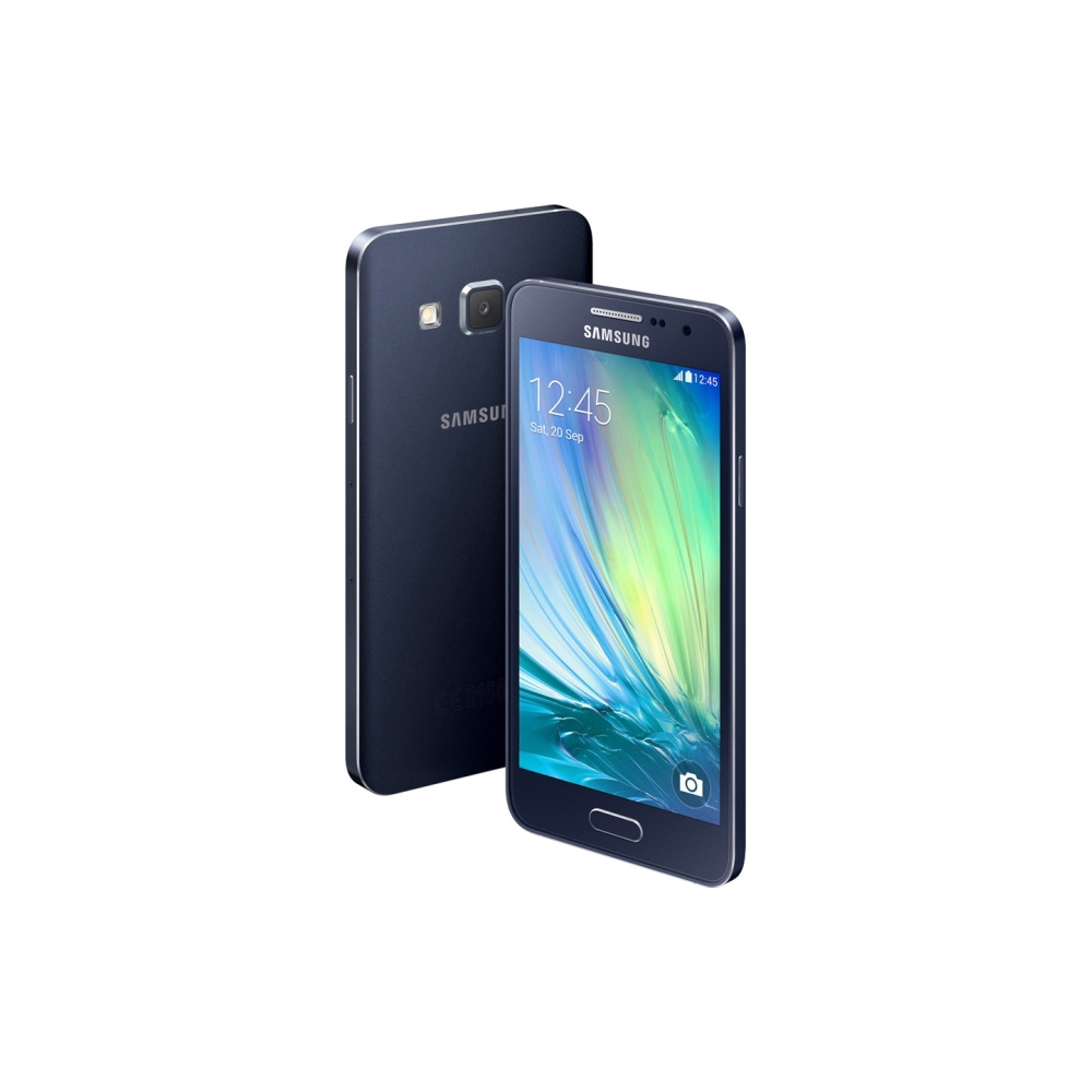 (REFURBISH, VERY GOOD) REFURBISH  SAMSUNG A300F GALAXY A3 LTE  DUOS BLACK