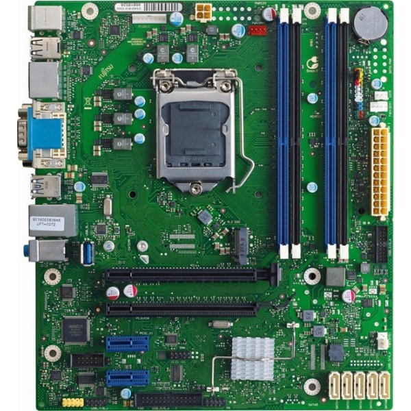   FUJITSU D3400-B (OEM) LGA1151 H110 EXPRESS  2XDIMM DDR4 DVI-D, DISPLAYPORT V1.2 PCI EX16 PS2 WIN7810