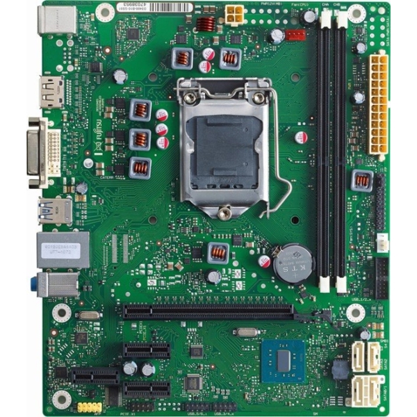   FUJITSU D3400-B (OEM) LGA1151 H110 EXPRESS  2XDIMM DDR4 DVI-D, DISPLAYPORT V1.2 PCI EX16 PS2 WIN7810