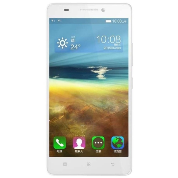 მობილური ტელეფონი  Lenovo A7600W White 5.5" cell Phone 2GB RAM 8GB ROM Octa Core Android 5.0 MTK6752M 1280*720 13.0MP 4G LTE