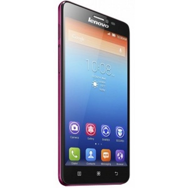 მობილური ტელეფონი  Lenovo S850 Pink MTK6582 Quad Core 1.3GHz Android 4.4 1GB Ram 16GB Rom 5.0 Inch HD Gorilla Glass