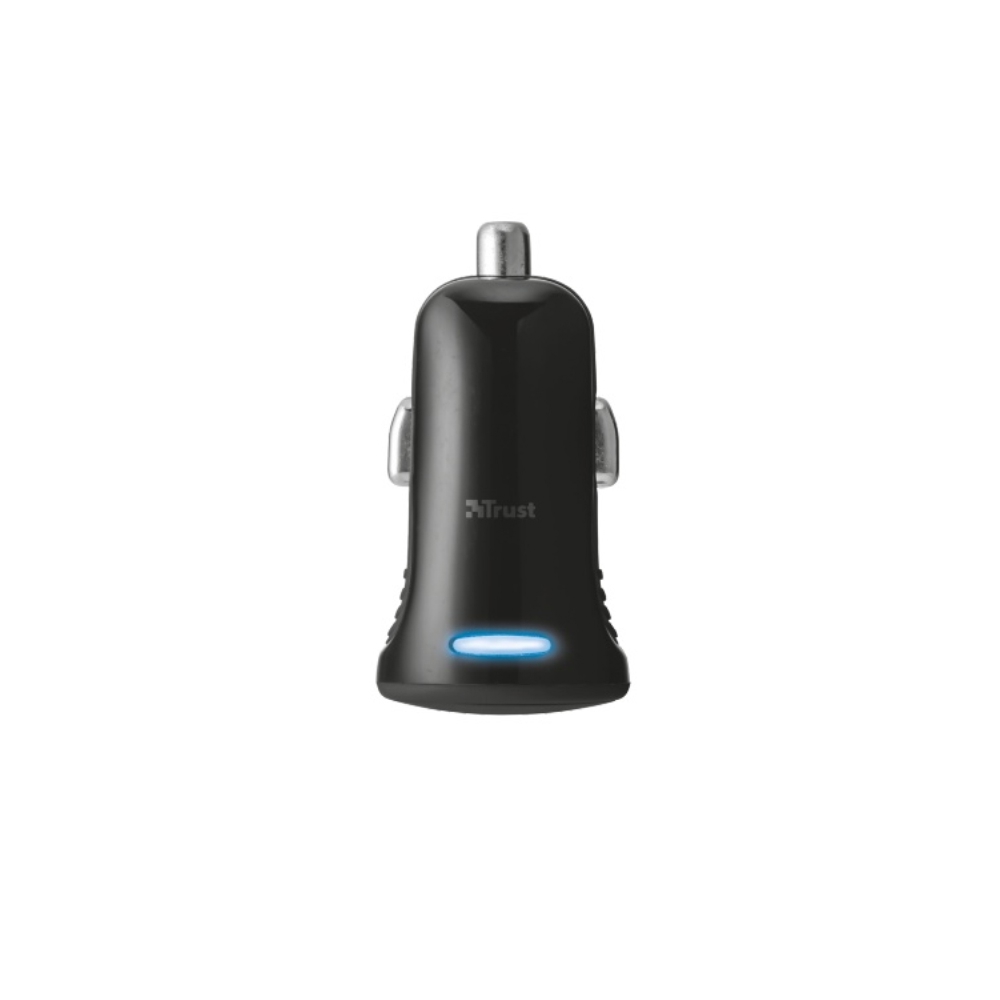 USB დამტენი  TRUST 5W CAR CHARGER - BLACK