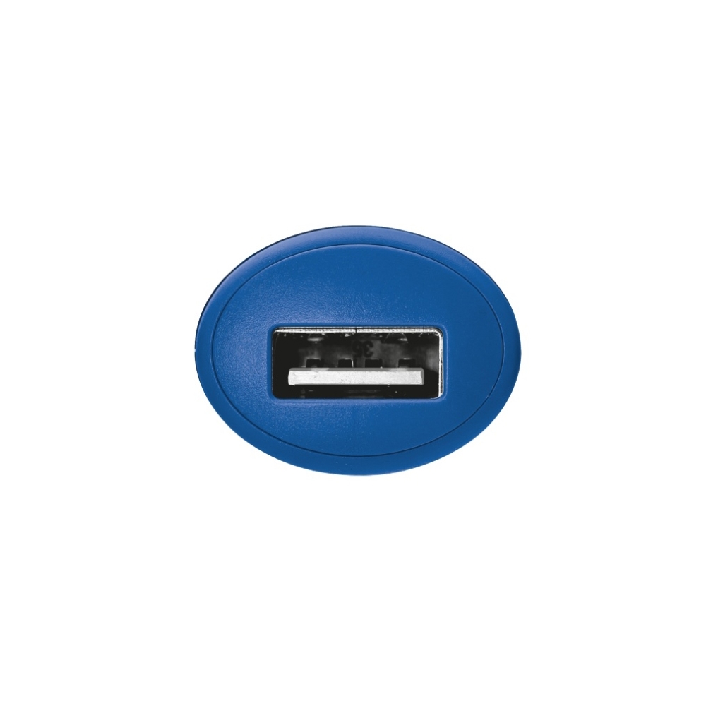 USB  დამტენი  TRUST CAR CHARGER 5W-BLU