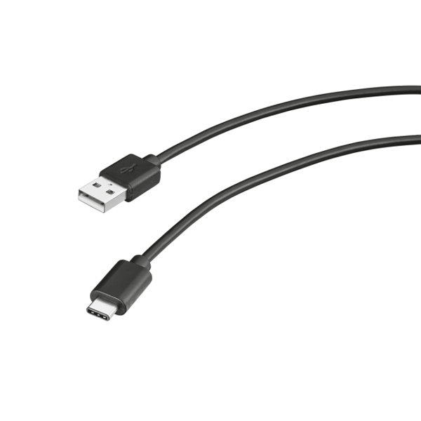 სადენი  TRUST UR USB2.0 TYPE-C-A CABLE 1M