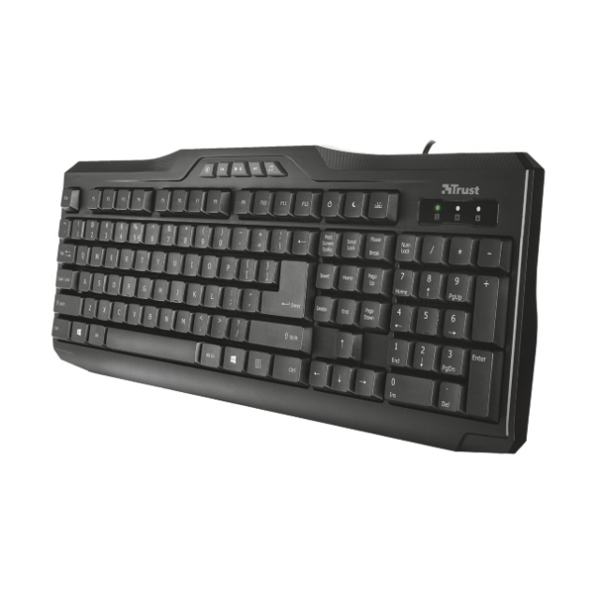 კლავიატურა  TRUST CLASSICLINE MULTIMEDIA KEYBOARD RU