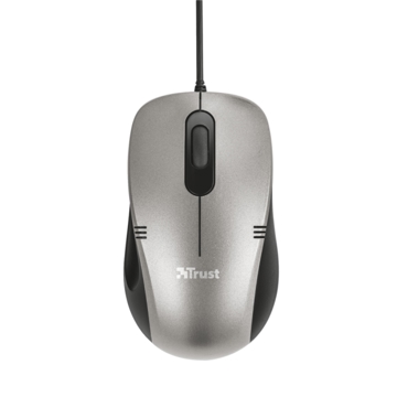 მაუსი  TRUST Compact optical mouse with 3 buttons,1000 dpi,Cable length 1.5m.