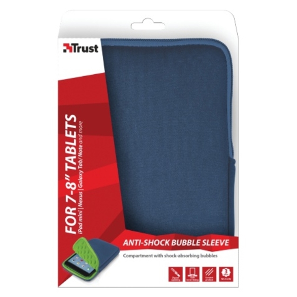 ტაბლეტის ქეისი  TRUST Jeans Sleeve for 7-8" tablets