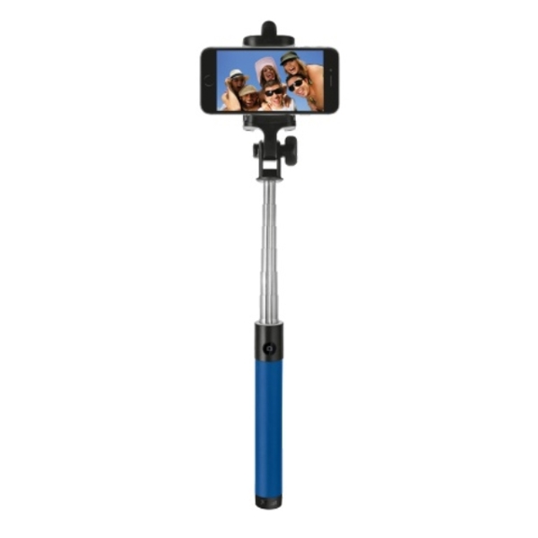 სელფის მონოპოდი  Trust BLUETOOTH FOLDABLE SELFIE STICK - BLUE