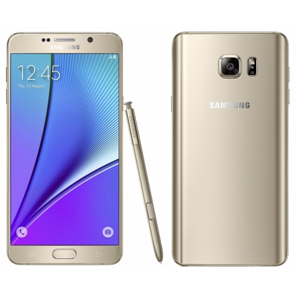 (REFURBISH, VERY GOOD) REFURBISH  SAMSUNG N920C GALAXY NOTE 5 LTE GOLD