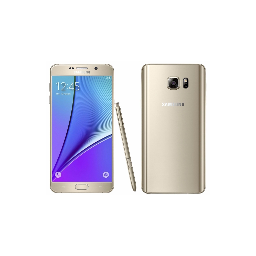 (REFURBISH, VERY GOOD) REFURBISH  SAMSUNG N920C GALAXY NOTE 5 LTE GOLD