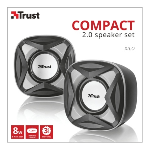 აკუსტიკური სისტემა Trust  XILO COMPACT 2.0 SPEAKER SET - BLACK