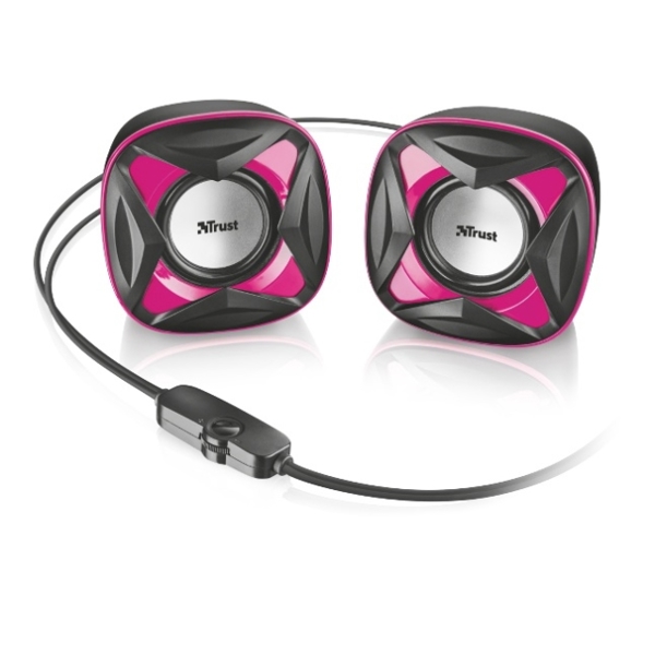 აკუსტიკური სისტემა TRUST  XILO COMPACT 2.0 SPEAKER SET - PINK