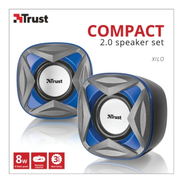 აკუსტიკური სისტემა Trust  XILO COMPACT 2.0 SPEAKER SET - BLUE